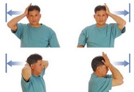 Self-massage with osteochondrosis
